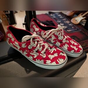 Vans X Disney 101 Dalmatians. 9.5 Mens 11 Womens